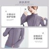聚衣堂蜜桃健身服运动外套锦纶长袖立领拉链速干跑步瑜伽服上衣 商品缩略图2