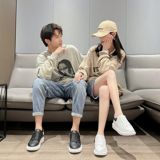 NEW BOLUNE/新百伦官网正品287小白鞋经典松糕增高休闲男女同款板鞋 商品图1