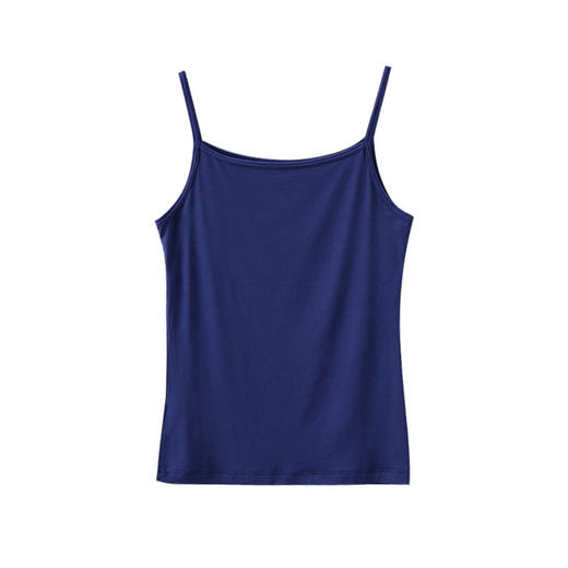 【29元2件 春夏百搭莫代打底衫背心】每一个女人的衣橱都应该丰富多彩 柔软莫代尔吊带背心 女简单纯色修身弹性 商品图12