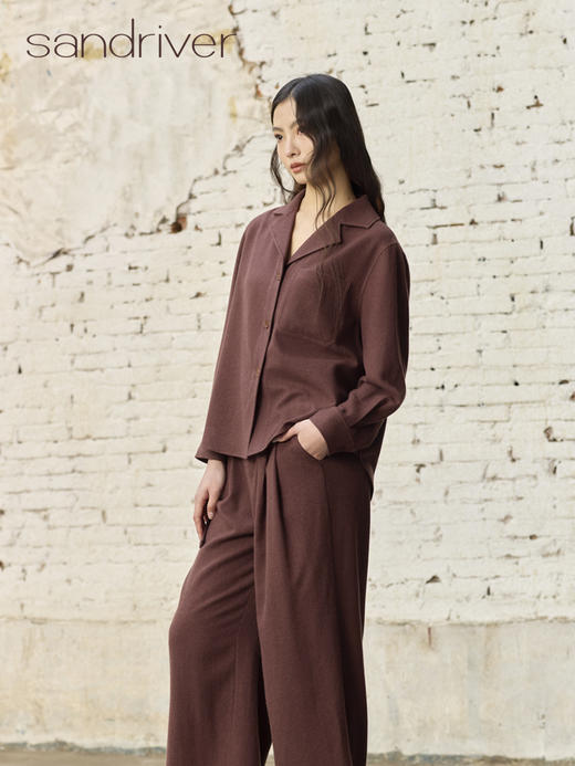 羊绒休闲开衫外套SJS96W206N 商品图4