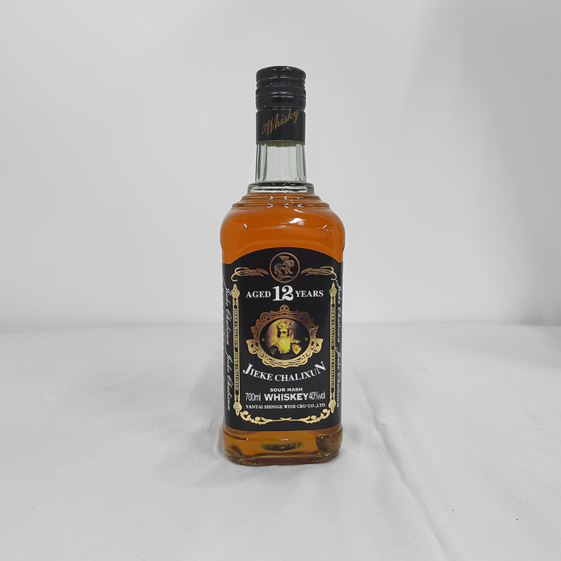 杰克查理逊威士忌 Jieke Chalixun Whiskey 12年 700ml