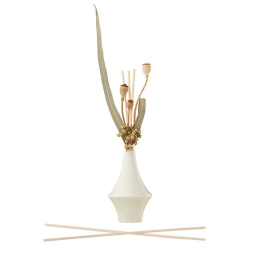 呈白 陶瓷花樽香插香薰礼盒【赠送天然干花材料包】大师调香 0酒精 人宠友好香 每个月都能闻见不一样的香 商品图7