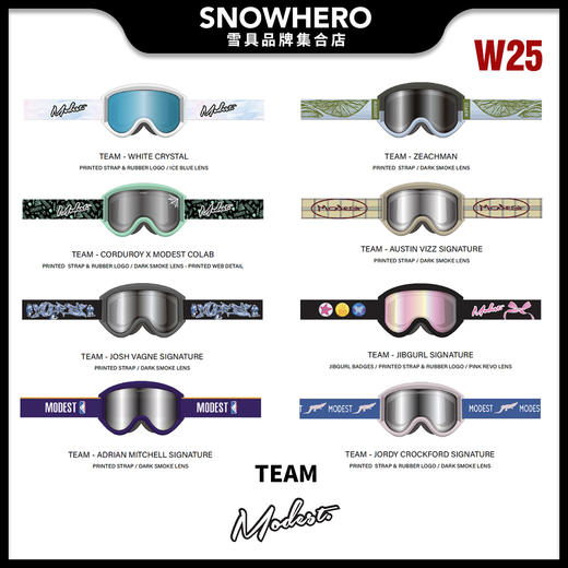 24/25雪季MODEST单双板滑雪镜预售 商品图1