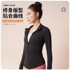 聚衣堂新款户外休闲跑步全拉链立领紧身显瘦瑜伽健身运动外套 商品缩略图1