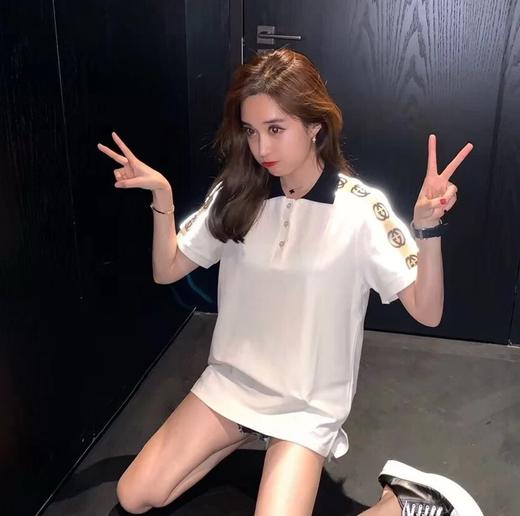 代购级别版本！！！GUC 双G侧条纹3M反光织带POLO短袖 GUC1531 GUC2571 商品图3