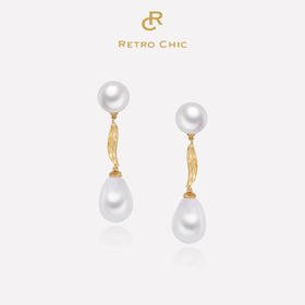 Elizabeth Pearl 伊丽莎白珍珠系列 | 珍珠泪耳环