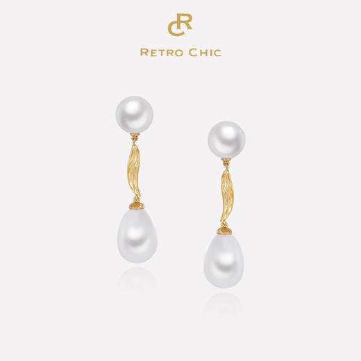 Elizabeth Pearl 伊丽莎白珍珠系列 | 珍珠泪耳环 商品图0