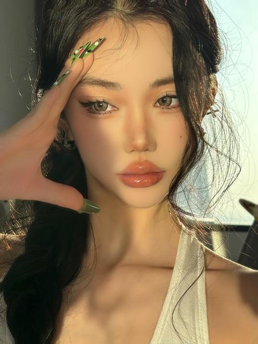 Papadox旗下 ·白金镭射&梵克雅宝&虚拟空间｜14.5mm白狮参考着色大直径｜日抛  一盒十片装 商品图9