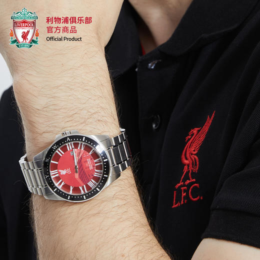 利物浦俱乐部官方商品丨高端时尚限定商务石英指针腕表手表足球迷 商品图4