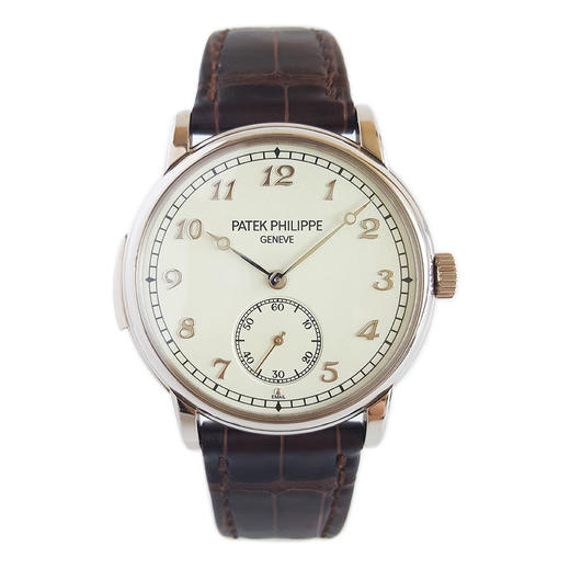 稀缺珍藏【95新正品】PATEK PHILIPPE百达翡丽超级复杂功能时计系列18k白金40mm三问报时自动机械机芯男款5178G-001  120623PM08 商品图0