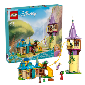乐高迪士尼系列43241长发公主塔楼和小酒馆