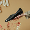 【预售5天】纯色简约，升级版胎水牛皮浅口平底单鞋PS1705 商品缩略图12