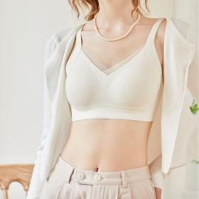 反重力裸感无痕无钢圈内衣女软支撑舒适收副乳小胸聚拢固定杯文胸