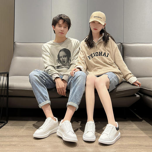 NEW BOLUNE/新百伦官网正品287小白鞋经典松糕增高休闲男女同款板鞋 商品图3