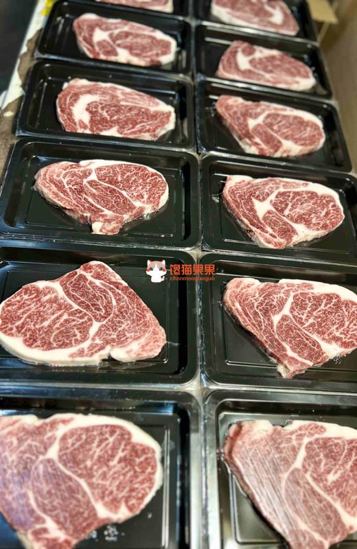 厚切！天花板＃澳洲金凤凰纯血和牛眼肉M8-9/9+，细腻柔嫩的无di口感，入口即化，好吃到飞起 商品图3