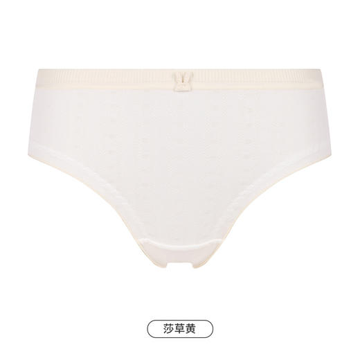 都市丽人基础系列舒肤棉内裤女棉提花纯棉女士内裤低腰三角内裤LK43A7 商品图11