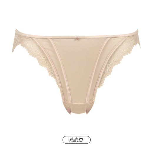 都市丽人时尚系列蕾丝网布内裤女蕾丝女士内裤低腰修腿裤LK43E5 商品图12