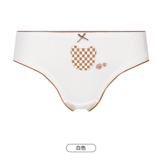 都市丽人时尚系列舒肤棉内裤女纯棉女士内裤低腰三角内裤LK43A6 商品图11