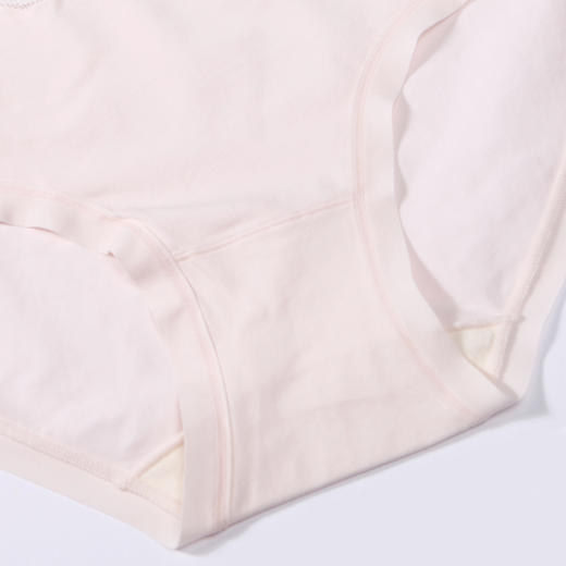 都市丽人基础系列舒肤棉内裤女100S棉纯棉女士内裤低腰三角内裤LK43B3 商品图7