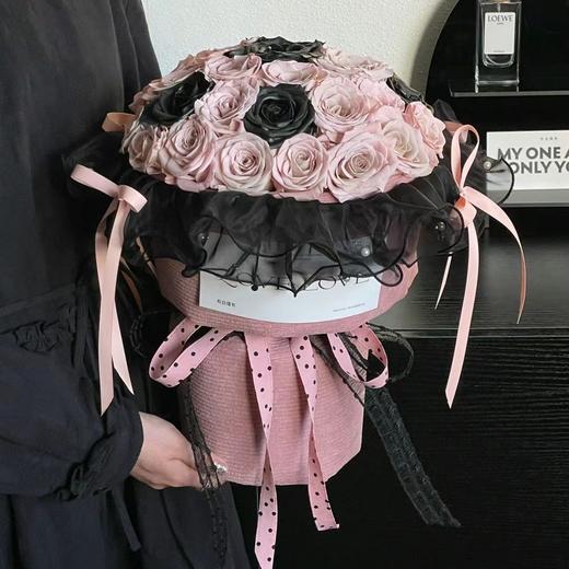 【热卖】芭蕾风花束欧根纱加密褶皱/素边珍珠款/1米/包 商品图13