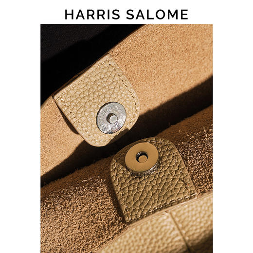 HARRIS SALOME牛皮松弛感大容量单肩包通勤柔软 商品图9