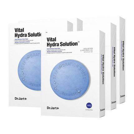 【航免仓】Dr.Jart+/蒂佳婷水动力活力补水蓝丸面膜5片*5盒正品 商品图1