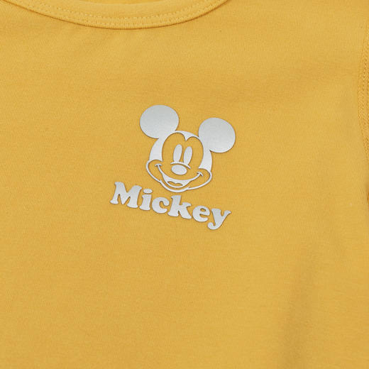 迪士尼2024春季男女宝宝长袖家居服套装棉弹舒适内衣卡通睡衣打底衫ZD1DT019 商品图6