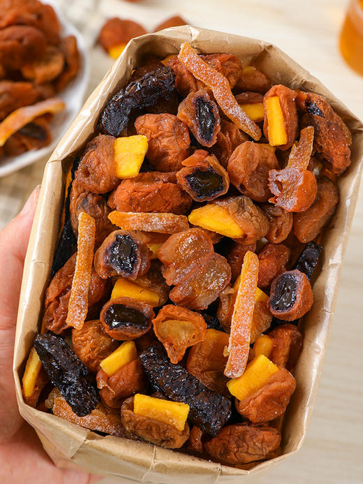 【甄选】一包梅好混合蜜饯果干酸甜梅子软糯水果干500g/包 商品图2