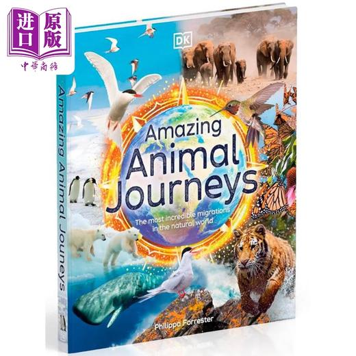 【中商原版】DK动物奇妙之旅 Amazing Animal Journeys 英文原版 儿童科普绘本 动物知识百科图画书 7岁以上 进口自然科学读本 商品图1