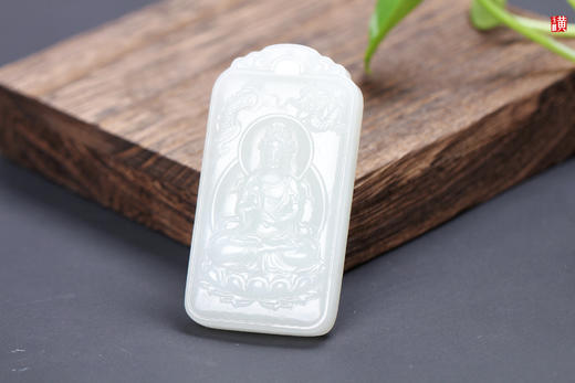 和田白玉【御龙观音】 配精美挂绳 商品图2