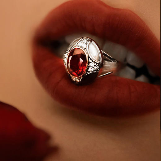 Black Tea 红茶红宝石系列 | 露西亚红宝石戒指 商品图1