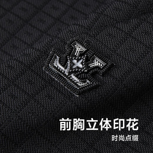 【冰丝高弹】【新款DK】大依优型大码男装短袖Polo衫翻领加肥加大透气吸汗夏季上衣半袖t恤夏装 商品图2