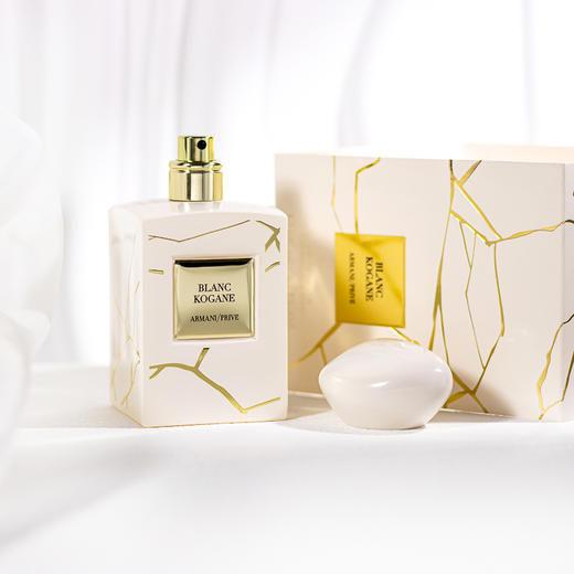 阿玛尼 白金缮（白日金继） 高定私藏系列 Giorgio Armani Armani Prive Blanc Kogane 分装 商品图5