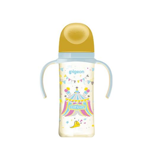 母婴用品-贝亲自然实感Ⅲ宽口径彩绘PPSU双把手奶瓶 商品图2