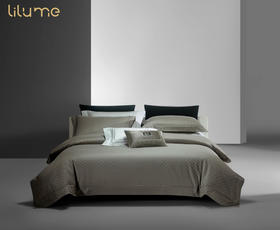 利路米24年新款百支色织提花四件套朗序咖