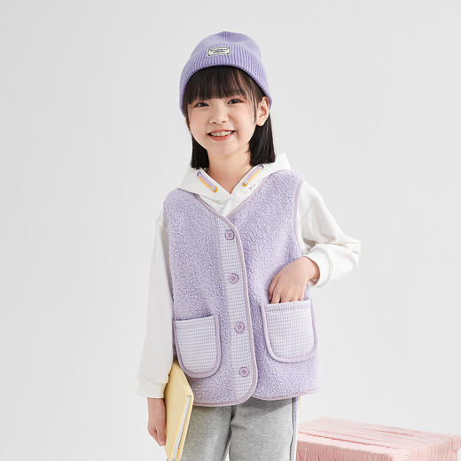 笛莎Deesha 童装2023冬季新款甜美马甲 商品图1