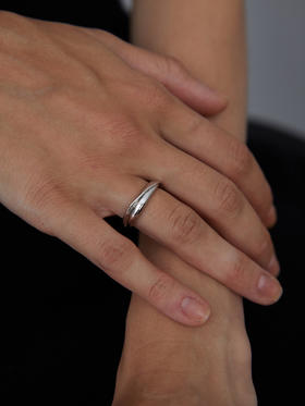 ABOAB｜REEL Ring [ 开口戒指 金 / 银 ]【SCULPTING】