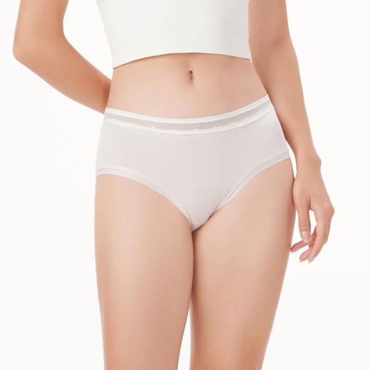 都市丽人基础系列舒肤棉内裤女100S棉纯棉女士内裤低腰三角内裤LK43B3 商品图1