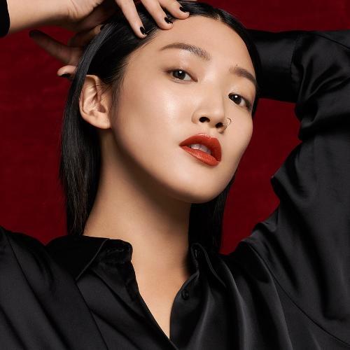 【航免仓】YSL圣罗兰细管丝绒纯口红小黑条305脏橘 商品图2