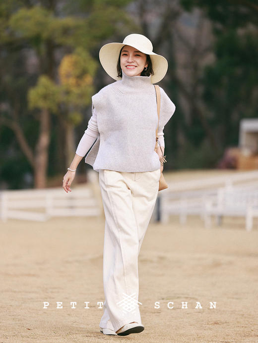 PETIT SCHAN小闪 CLO#203 blank-leaving 留白 经典直筒中腰水洗环保牛仔裤 商品图0