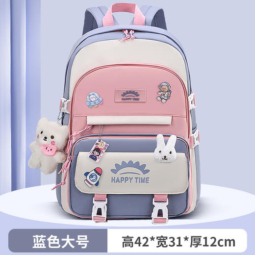 【清新学院风，超轻便护脊！】书包ins风女可爱韩版高中生初中生小学生三到五六年级双肩包背包 商品图11