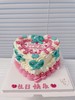 爱心复古裱花蛋糕-低糖处理无添加 商品缩略图1