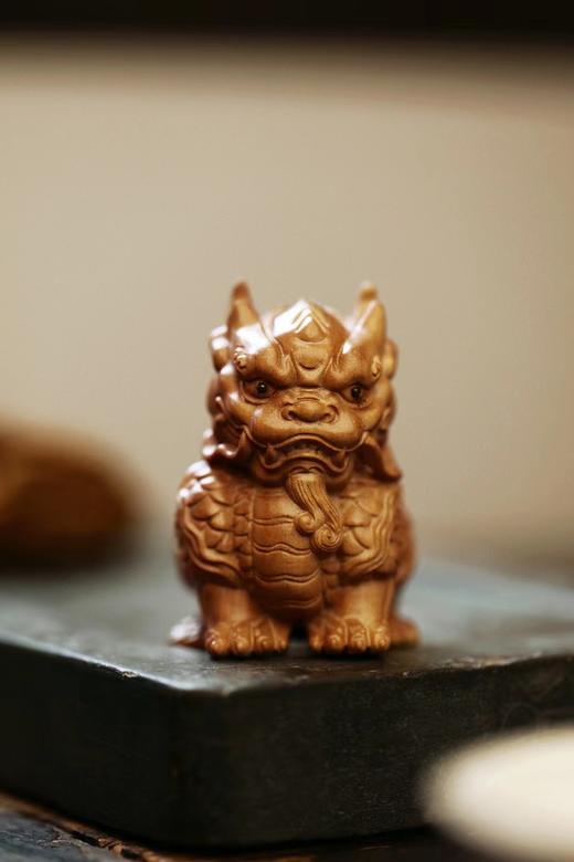 经书麒麟°老山檀摆件 商品图1