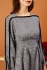 Le Malene 经典黑白格纹连衣裙 10942 商品缩略图3