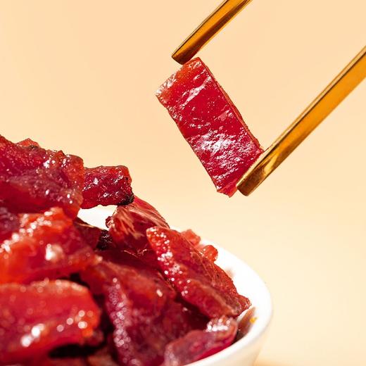 美珍香多形肉干100g真空包装炭烤猪肉网红休闲食品零食小吃猪肉脯 商品图3
