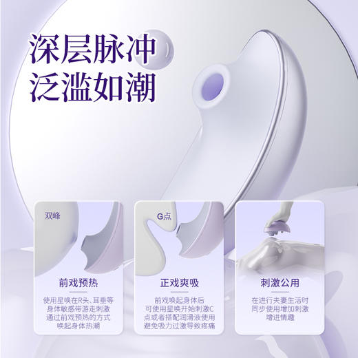 【星空投影吮吸器】SVAKOM 司沃康星唤SVAKOM自慰器APP女用品吮吸秒潮成人女性情趣玩具高潮神器 商品图3