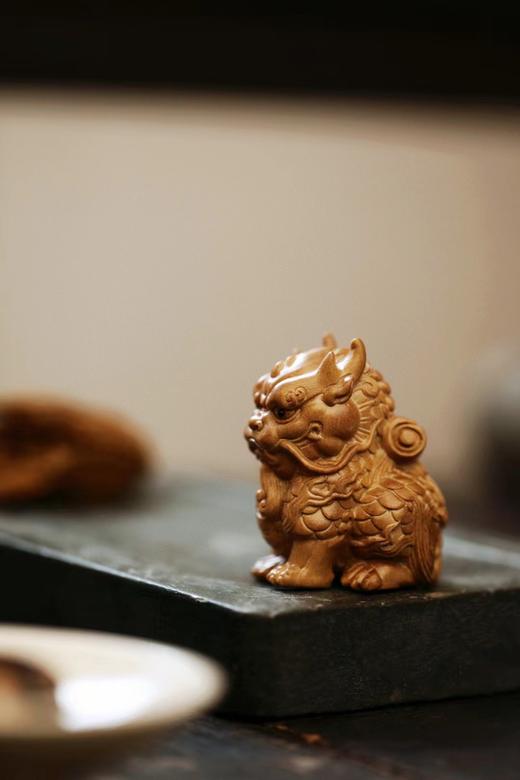 经书麒麟°老山檀摆件 商品图6