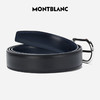万宝龙 经典系列黑色马蹄形闪亮镀钯针式带扣皮带  MB128756-F . 商品缩略图5