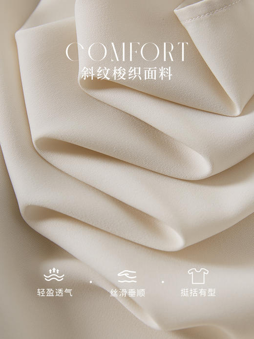 【年终特卖】熙世界学院风翻领衬衫女202年秋日新款法式别致漂亮小衫长袖上衣 商品图3