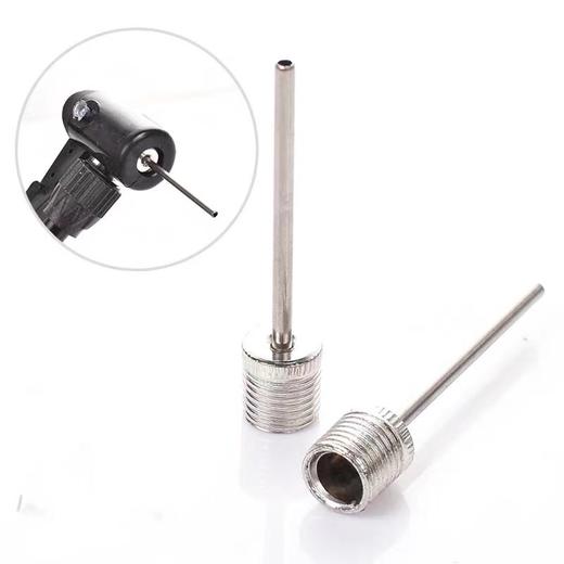 球针 1支 金属篮球充气针足球加气针篮球打气针万能型充气玩具充气针 商品图0